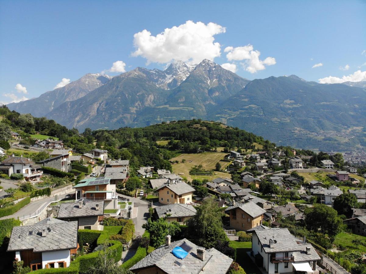 Apartmán Grenier Du Coeur Aosta Exteriér fotografie