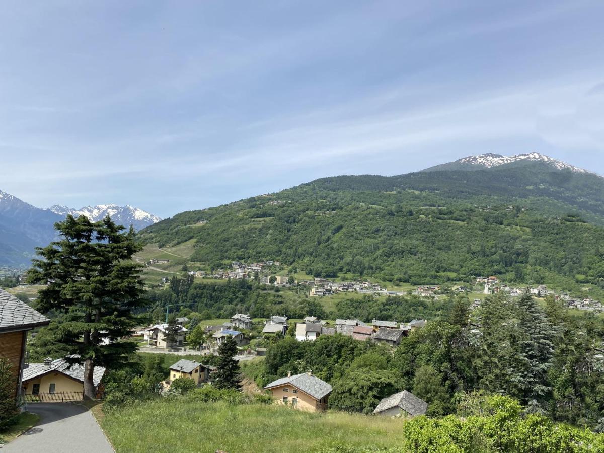 Apartmán Grenier Du Coeur Aosta Exteriér fotografie