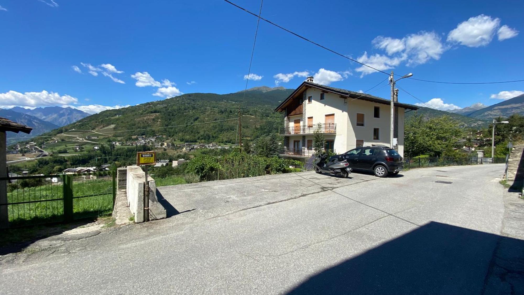 Apartmán Grenier Du Coeur Aosta Exteriér fotografie